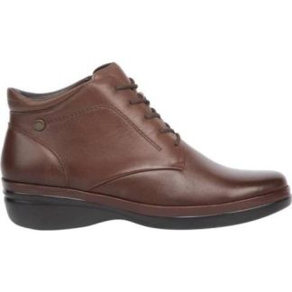 BOTIN DE PIEL BORREGO COGNAC CALZADO PAZSTOR