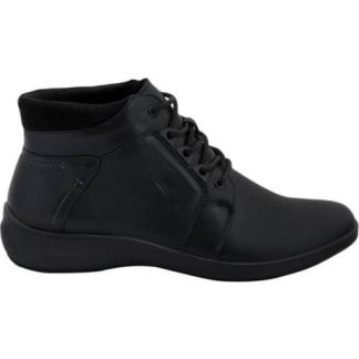 BOTIN DE PIEL NEGRO FLEXI