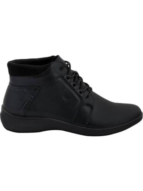 BOTIN DE PIEL NEGRO FLEXI