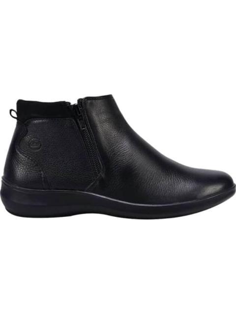 BOTIN DE PIEL NEGRO FLEXI