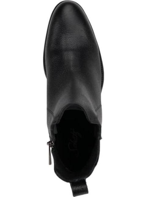 BOTIN DE PIEL NEGRO SCHATZ - Image 3