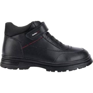 BOTIN ESCOLAR DE PIEL NEGRO BAMBINO