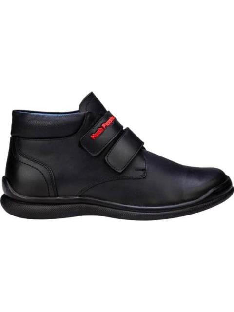BOTIN ESCOLAR DE PIEL NEGRO HUSH PUPPIES1