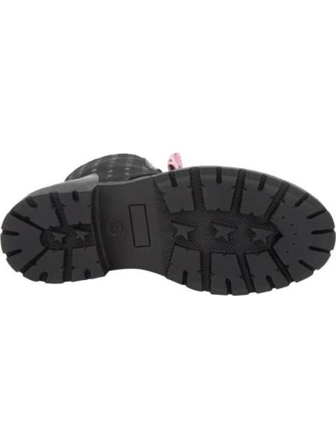 BOTIN MILITAR CORAZONES NEGRO VIVIS SHOES KIDS - Image 4