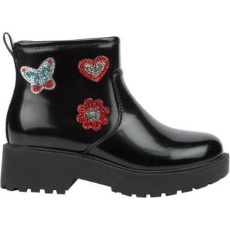 BOTIN MOTO TACON NEGRO VIVIS SHOES KIDS