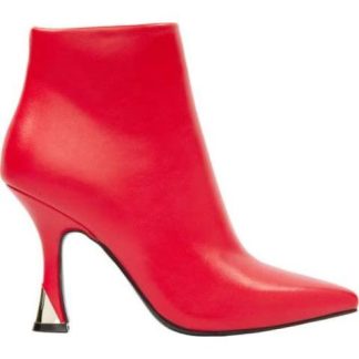 BOTIN TACON CAMPANA ROJO YAELI FASHION