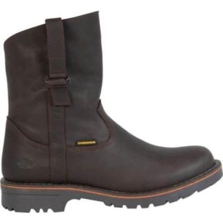 BOTIN VAQUERO DE PIEL CAFE HUMMER