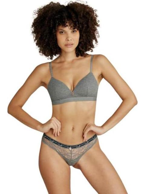 BRASIER SIN VARILLA GRIS HUMO LOVE TO LOUNGE