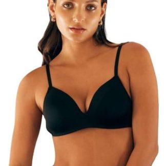 BRASIER SIN VARILLA NEGRO LOVE TO LOUNGE