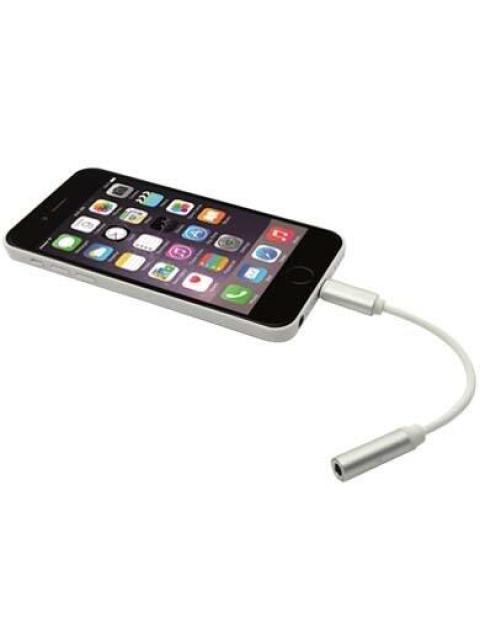 BROBOTIX ADAPTADOR LIGHTNING MACHO - 3.5MM HEMBRA BLANCO - Image 5