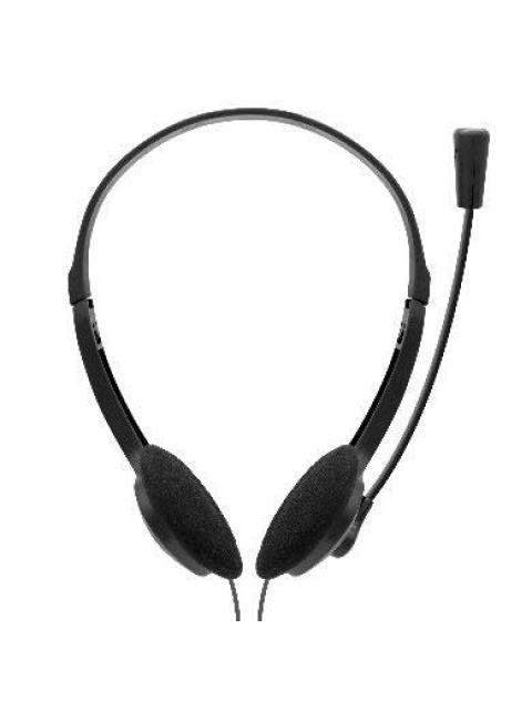 BROBOTIX AUDIFONOS CON MICROFONO 651497 ALAMBRICO 1.8 METROS 2X 3.5MM NEGRO - Image 3