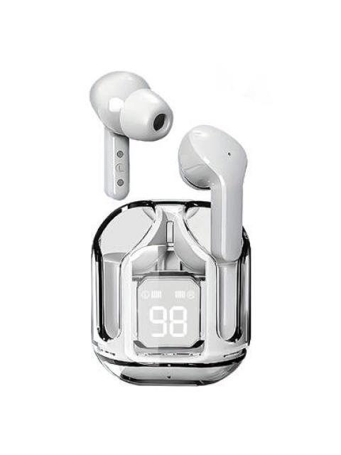 BROBOTIX AUDIFONOS INTRAURICULARES CON MICROFONO TWS MAX INALAMBRICO BLUETOOTH BLANCO