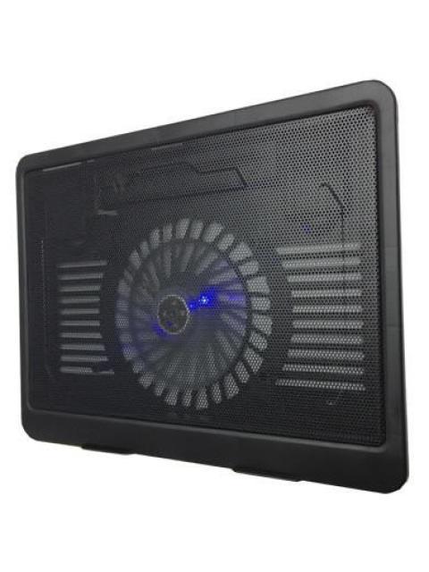 BROBOTIX BASE ENFRIADORA PARA LAPTOP 15 CON 1 VENTILADOR DE 320RPM NEGRO