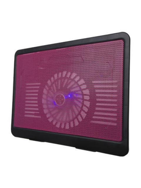 BROBOTIX BASE ENFRIADORA PARA LAPTOP 15 CON 1 VENTILADOR DE 320RPM NEGRO-ROJO
