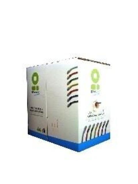 BROBOTIX BOBINA DE CABLE CAT5E CCA UTP ELITE 100 METROS GRIS