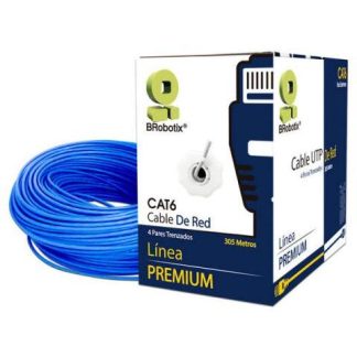 BROBOTIX BOBINA DE CABLE ETHERNET CAT6 UTP 305 METROS