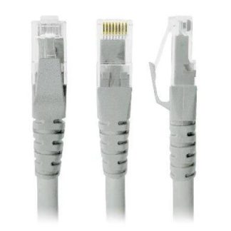 BROBOTIX CABLE PATCH CAT5E UTP RJ-45 MACHO - RJ-45 MACHO 50CM GRIS