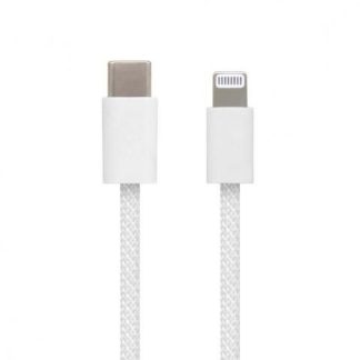 BROBOTIX CABLE USB-C MACHO - LIGHTNING MACHO 1 METRO GRIS