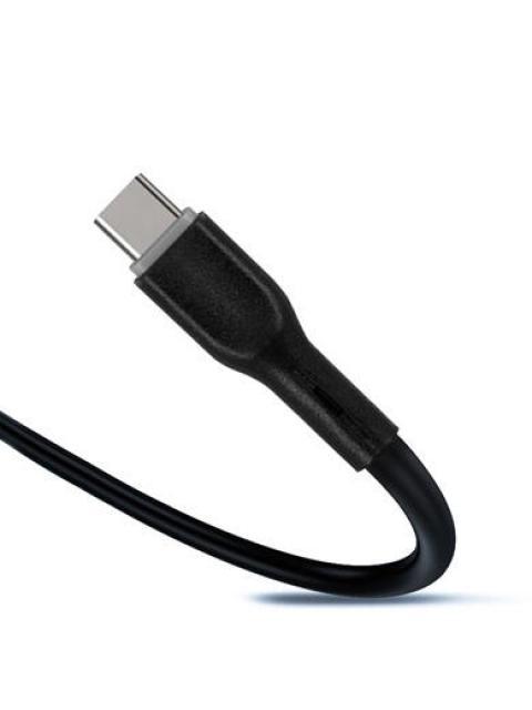 BROBOTIX CABLE USB-C MACHO - LIGHTNING MACHO 1 METRO NEGRO - Image 3