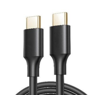 BROBOTIX CABLE USB C MACHO - USB C MACHO 2 METRO NEGRO