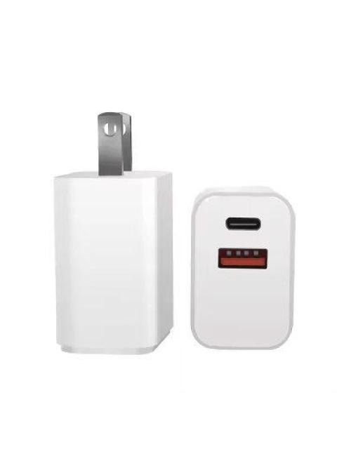 BROBOTIX CARGADOR DE PARED 6005552 38W 1X USB-C 1X USB-A BLANCO