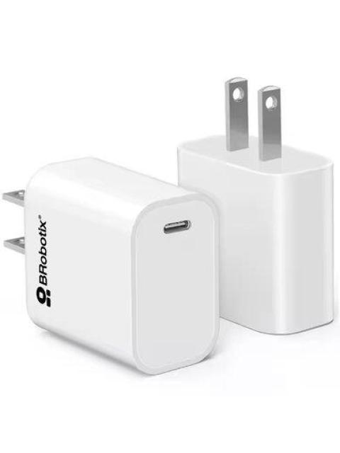 BROBOTIX CARGADOR DE PARED 6006610 20W 1X USB-C BLANCO