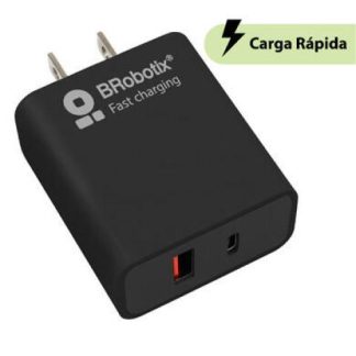 BROBOTIX CARGADOR DE PARED 6006658 18W 5V 1 X USB-A 1 X USB-C