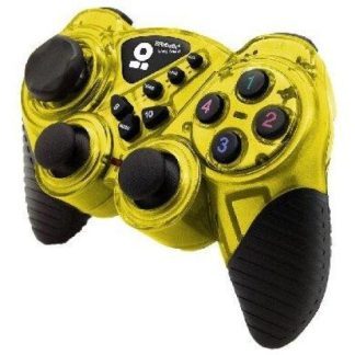 BROBOTIX GAMEPAD RUMBLEPAD ALAMBRICO USB 2.0 AMARILLO