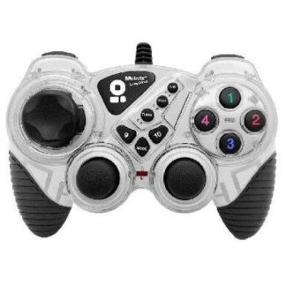 BROBOTIX GAMEPAD RUMBLEPAD ALAMBRICO USB 2.0 BLANCO