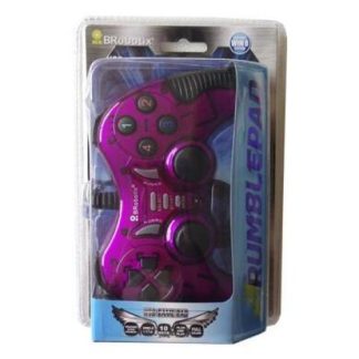 BROBOTIX GAMEPAD RUMBLEPAD ALAMBRICO USB 2.0 MORADO