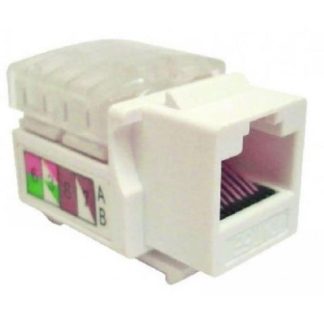 BROBOTIX JACK DE RED CAT6 UTP RJ-45 BLANCO