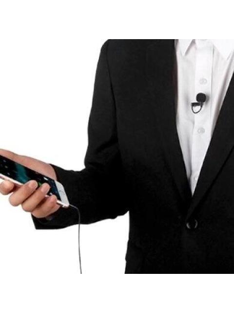 BROBOTIX MICROFONO DE SOLAPA + PLUG 3.5MM HEMBRA 263328 ALAMBRICO NEGRO - Image 5