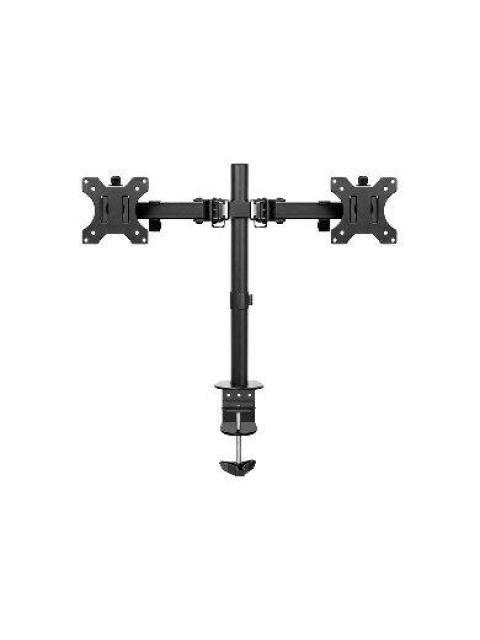 BROBOTIX SOPORTE DE ESCRITORIO PARA 2 MONITORES 13 A 32? 8 KG NEGRO