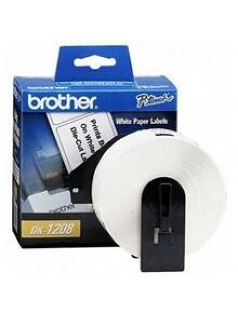 BROTHER ETIQUETA DE DIRECCION DK1208 400 ETIQUETAS DE 1.5 X 3.5 BLANCO