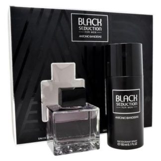 C SET B BLACK SEDUCTION 100ML EDT DESODORANTE 150 ML