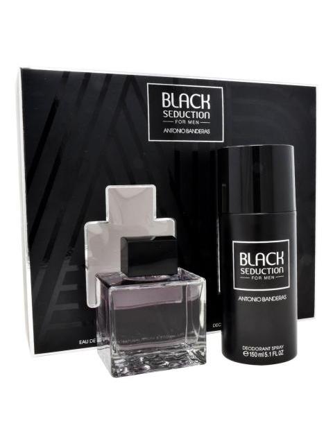 C SET B BLACK SEDUCTION 100ML EDT DESODORANTE 150 ML