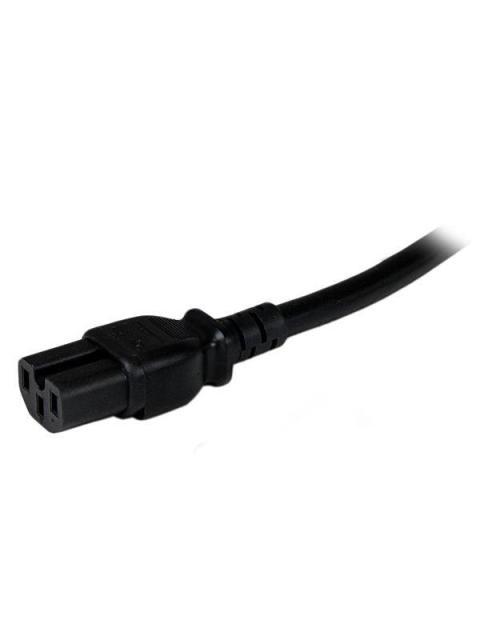 CABLE 1.2M ALIMENTACION 14AWG PC NEMA5-15P A C15 STARTECH PXT515C154 - Image 7