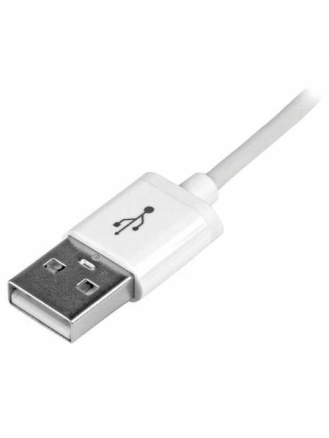 CABLE 1M LIGHTNING APPLE IPOD IPHONE 5 A USB 2.0 BCO STARTECH USBLT1MW - Image 9