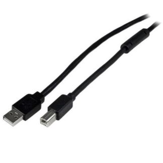 CABLE 20M MTS USB B MACHO A USB A MACHO ACTIVO STARTECH USB2HAB65AC