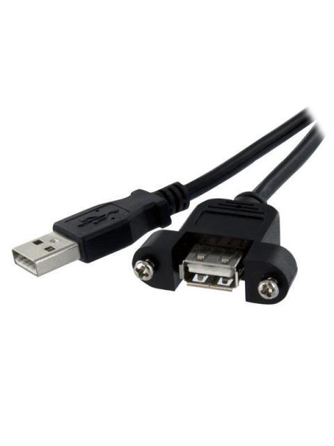 STARTECH  CABLE USB 2.0 USB A MACHO - USB A HEMBRA 90CM NEGRO - Image 5