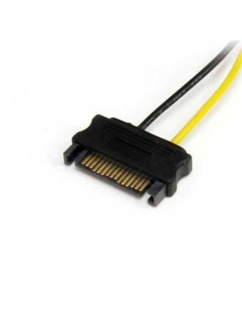 STARTECH  CABLE ADAPTADOR DE ALIMENTACION SATA A TARJETA DE VIDEO PCI EXPRESS 15CM - Image 5