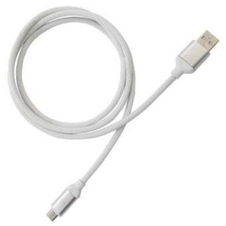 CABLE BLACKPCS BLANCO MICRO USB 1M 161208B