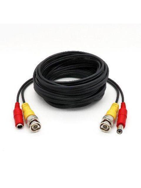 CABLE CCTV COXIAL BROBOTIX BNC-DC POWER MACHO - BNC-DC POWER HEMBRA 20M NEGRO 764755