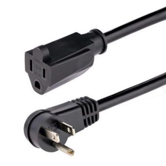 CABLE DE PODER STARTECH NEMA 5-15P HEMBRA - NEMA 5-1R MACHO 1.8M 125V NEGRO RFX-6F-POWER-CORD