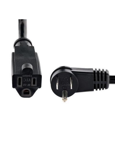 CABLE DE PODER STARTECH NEMA 5-15P HEMBRA - NEMA 5-1R MACHO 1.8M 125V NEGRO RFX-6F-POWER-CORD - Image 4