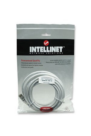 INTELLINET CABLE PATCH CAT6 UTP RJ-45 MACHO - RJ-45 MACHO 1 METRO BLANCO - Image 4
