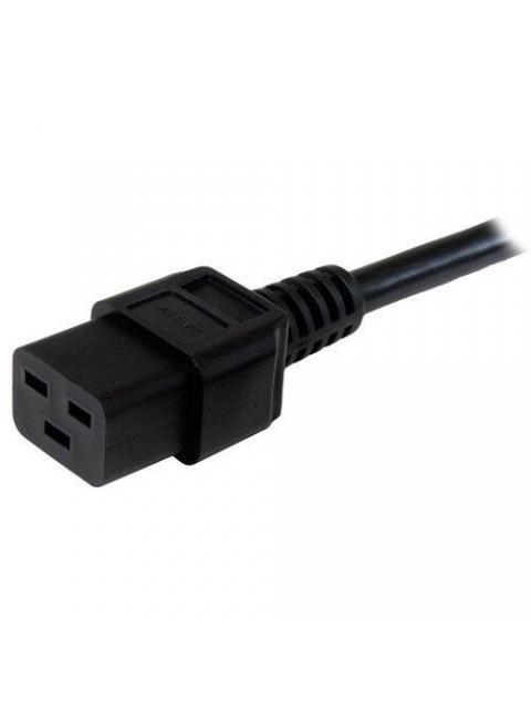 STARTECH  CABLE DE PODER NEMA 5-15P MACHO - C19 HEMBRA 1.8 METROS NEGRO - Image 3