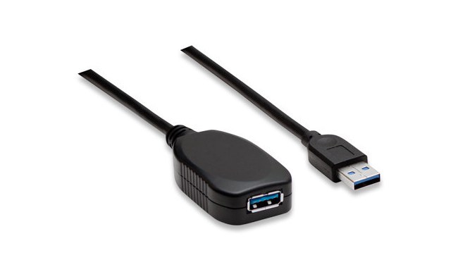 MANHATTAN CABLE USB 3.0 A MACHO - USB 3.0 A HEMBRA 5 METROS NEGRO - Image 3