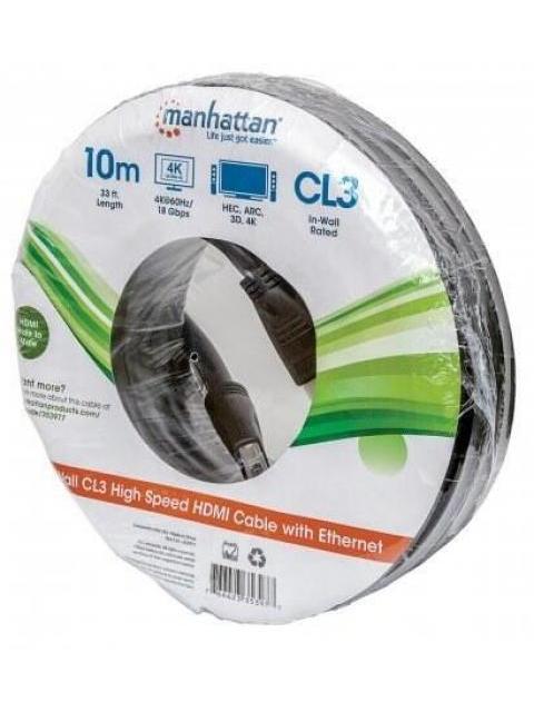 MANHATTAN CABLE HDMI MACHO - HDMI MACHO 4K 60HZ 10 METROS NEGRO - Image 7