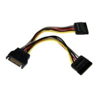 CABLE SATA BROBOTIX 180824 P CORRIENTE DOBLE 6 HEMBRA HE V